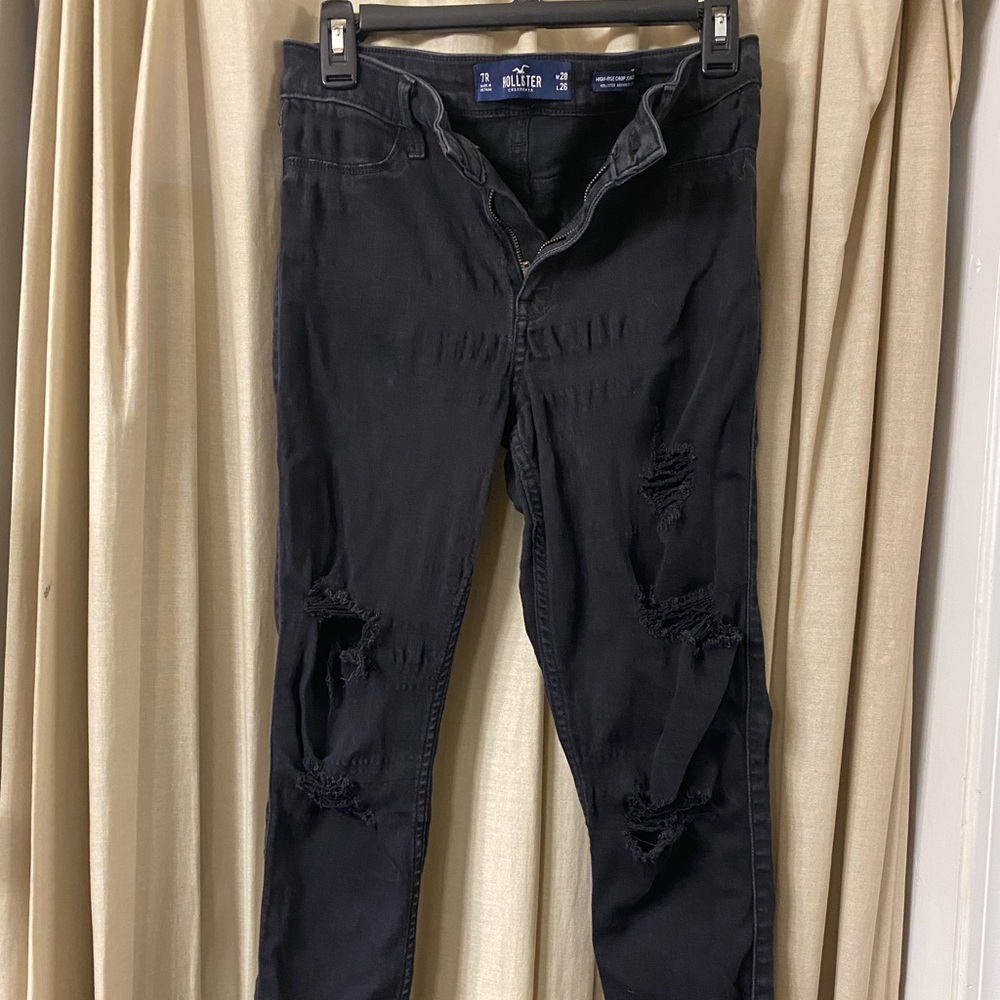 Hollister High-Rise Crop Jean Leggings